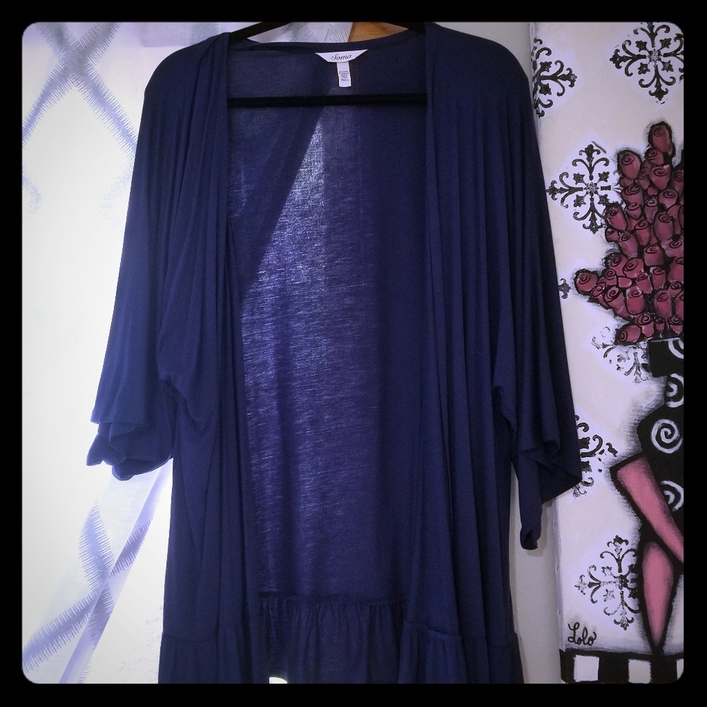 Soma intimates ruffle trim cardi